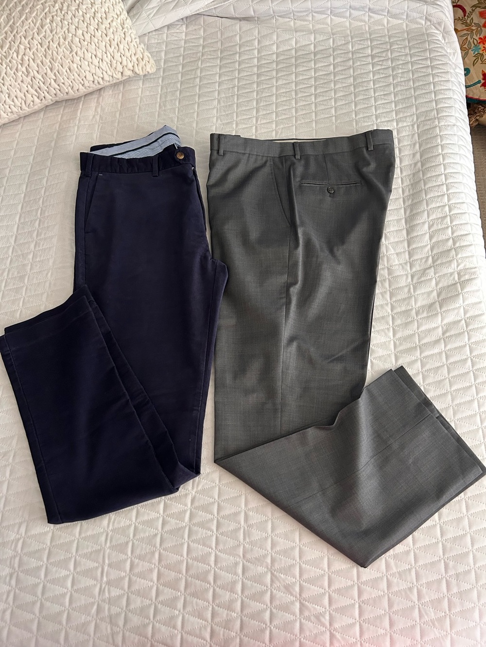 Light Corduroy and Dress Pants